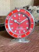 Stainless Steel Red Bezel Rolex Submariner Table Clock with Date (2)_th.jpg